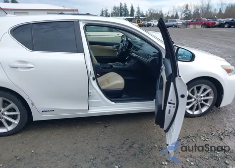 2011 Lexus Ct 200H Premium from USA, damaged, VIN JTHKD5BH5B2040965